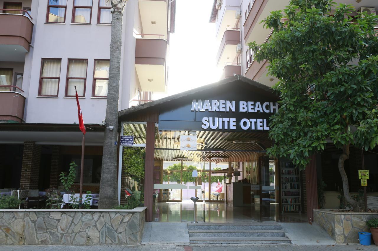 Maren Beach Apart Hotel Alanya Exterior foto